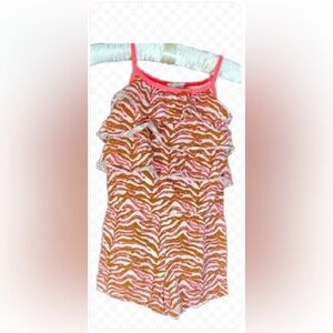 GIRLS CRAZY 8 ROMPER SIZE 5/6 GUC